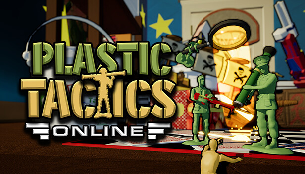 Capsule Grafik von "Plastic Tactics Online", das RoboStreamer für seinen Steam Broadcasting genutzt hat.