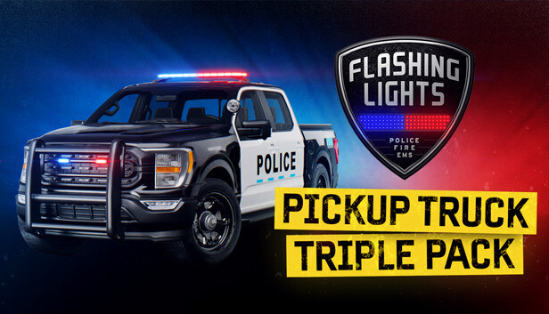 Flashing Lights: Pickup Truck Triple Pack (Police, Fire, EMS) on Steam