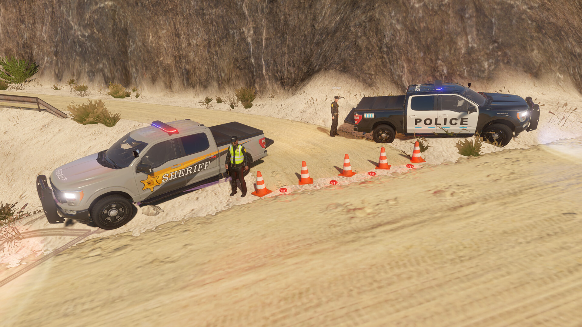 Flashing Lights: Pickup Truck Triple Pack (Police, Fire, EMS) screenshot screenshot 4