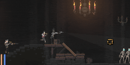 PRESENTATION - Witchmarsh : Tea Party of the Damned 4 skeleton fight | RPG Jeuxvidéo