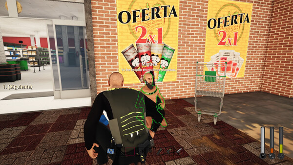 Скриншот из Supermarket Security Simulator