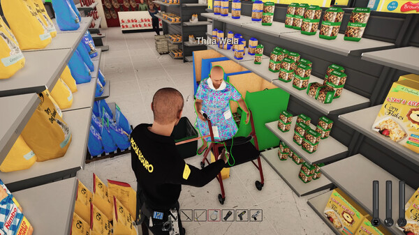 Скриншот из Supermarket Security Simulator
