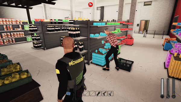 Скриншот из Supermarket Security Simulator