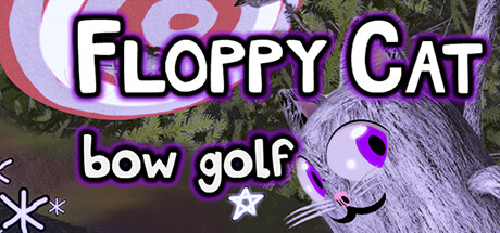 Floppy Cat Bow Golf! Cover Image