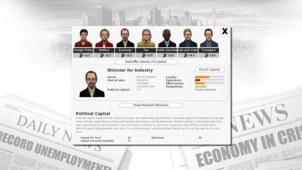 Democracy 3 screenshot