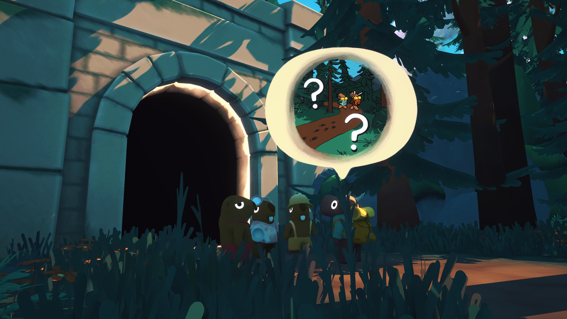 Moose Lost in the Woods #2