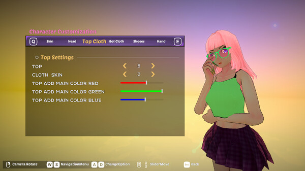 Senpai Arena game for Linux 1