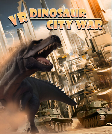 VR Dinosaur City War