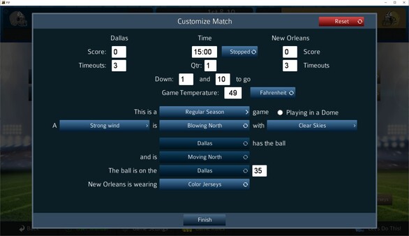 Скриншот из Pro Strategy Football 2024
