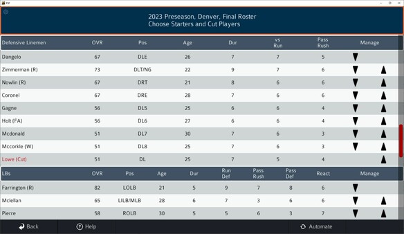 Скриншот из Pro Strategy Football 2024
