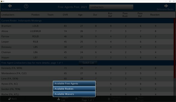 Скриншот из Pro Strategy Football 2024