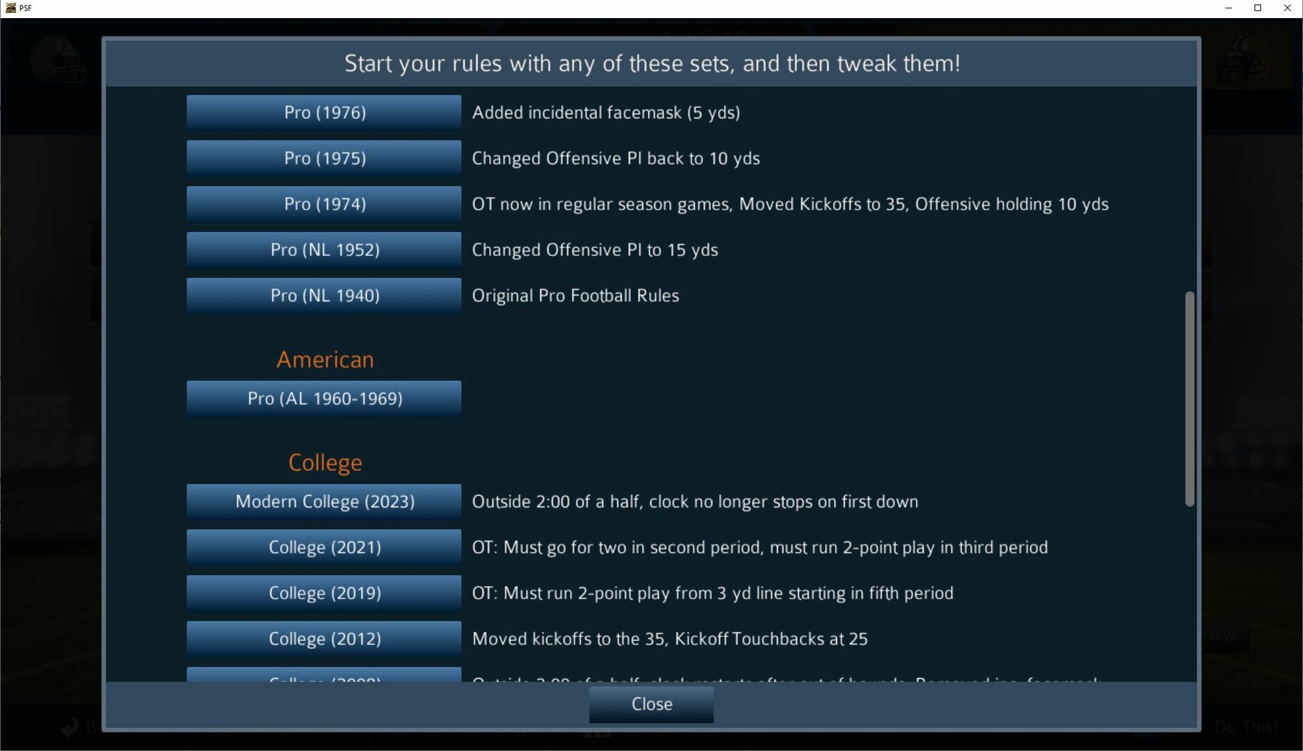 Pro Strategy Football 2024 #26