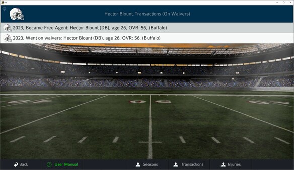 Скриншот из Pro Strategy Football 2024