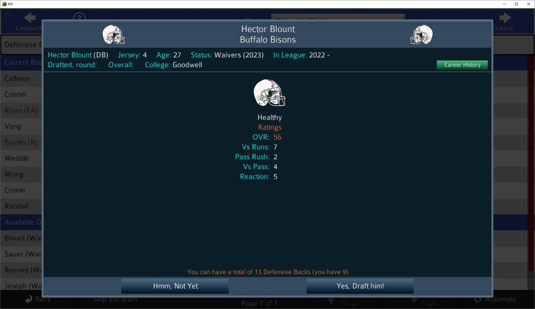 Pro Strategy Football 2024 #15