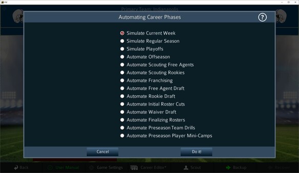 Скриншот из Pro Strategy Football 2024