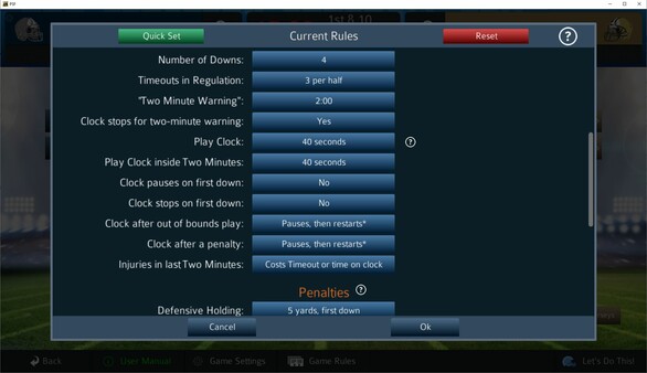 Скриншот из Pro Strategy Football 2024