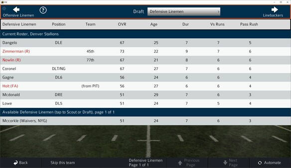 Скриншот из Pro Strategy Football 2024