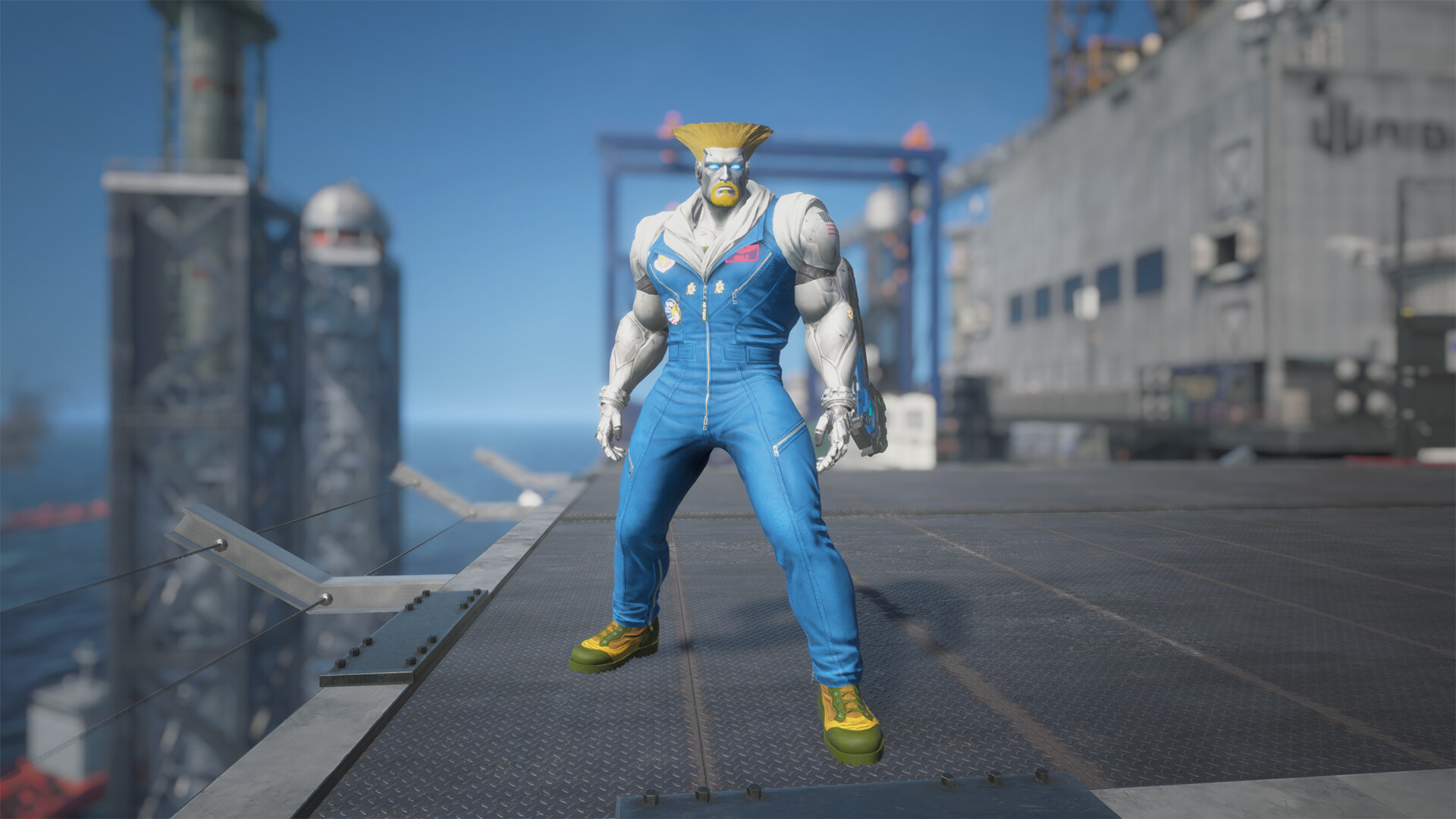 Exoprimal - Zephyr Street Fighter Set screenshot screenshot 2