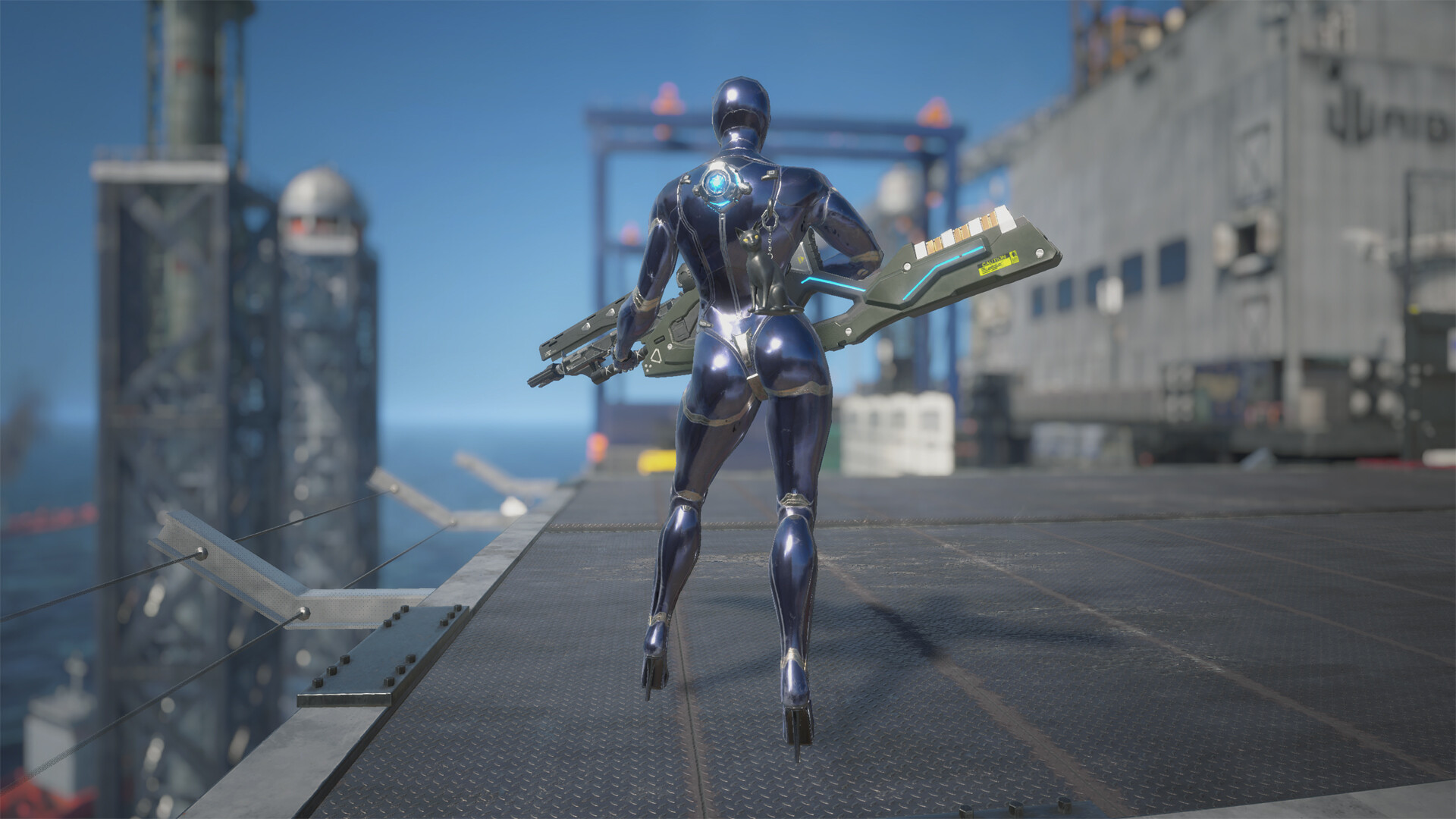 Exoprimal - Vigilant Metallic Cat Set screenshot screenshot 1