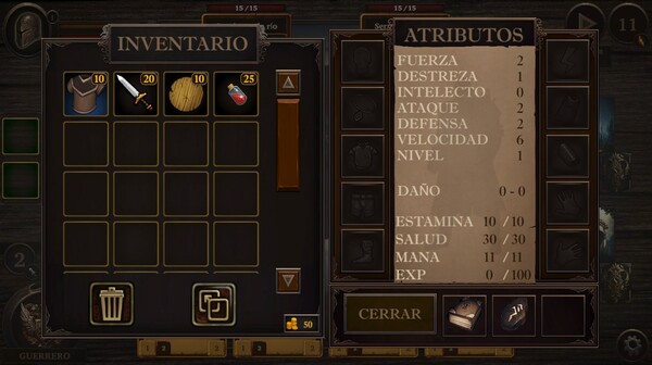 Скриншот из El Norte Salvaje, Juego De Cartas RPG