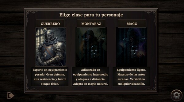 Скриншот из El Norte Salvaje, Juego De Cartas RPG
