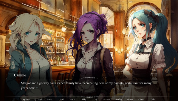 Скриншот из Sakura in Paris Скриншот из Sakura in Paris