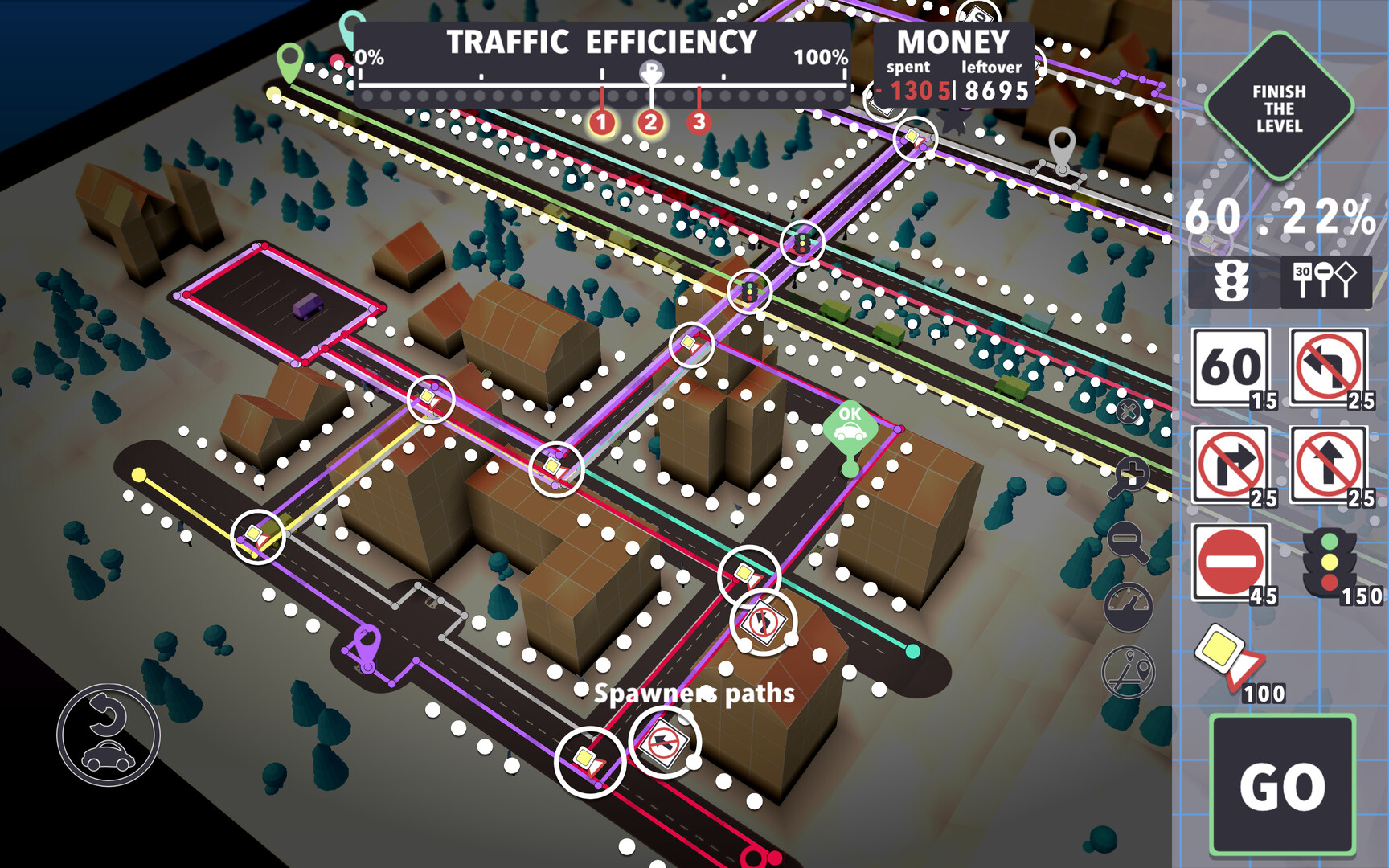 Gridlock Buster Traffic Control Game