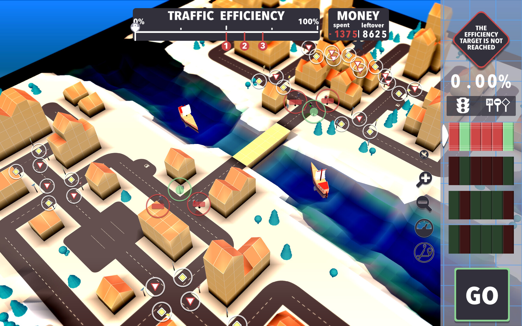 Gridlock Buster Traffic Control Game