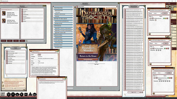Fantasy Grounds - Pathfinder 2 RPG - Pathfinder Society Scenario #4-02: Return to the Grave