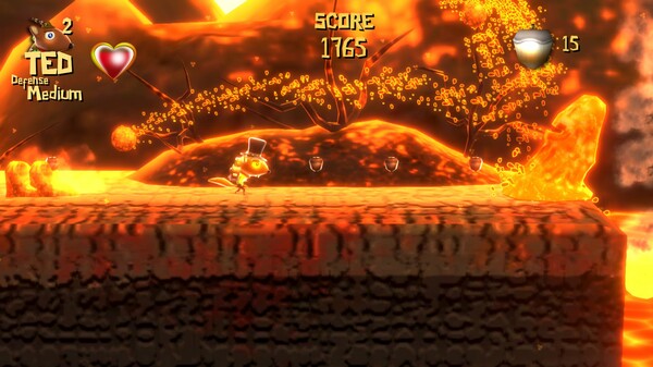 The Adventure of TED  and the lost magic crystalsfor windows and Linux 1