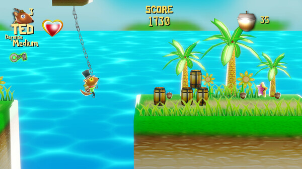 The Adventure of TED  and the lost magic crystals game for Linux 1