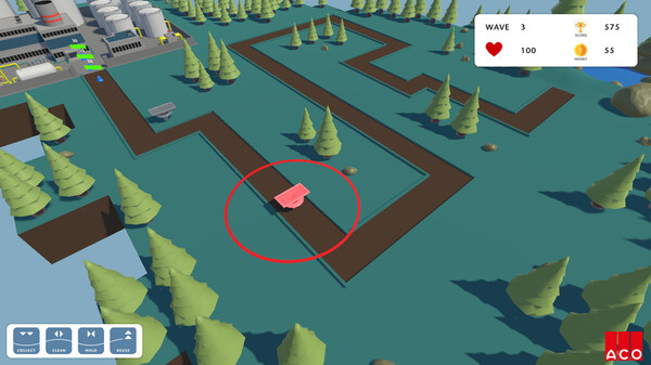 Water Defense game for Linux 1