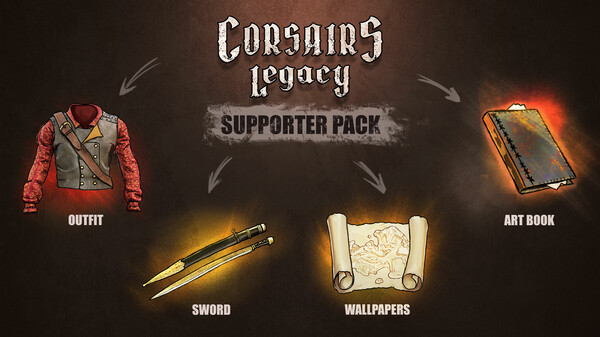 Corsairs Legacy Supporter Pack