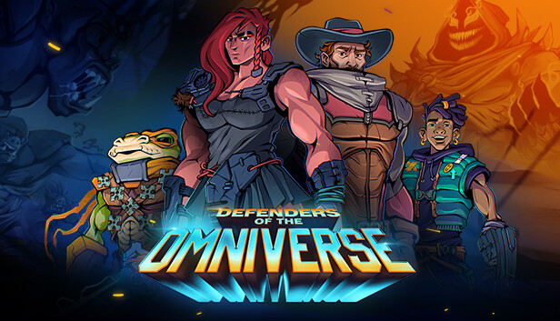 Imagen de la cápsula de "Defenders of the Omniverse" que utilizó RoboStreamer para las transmisiones en Steam