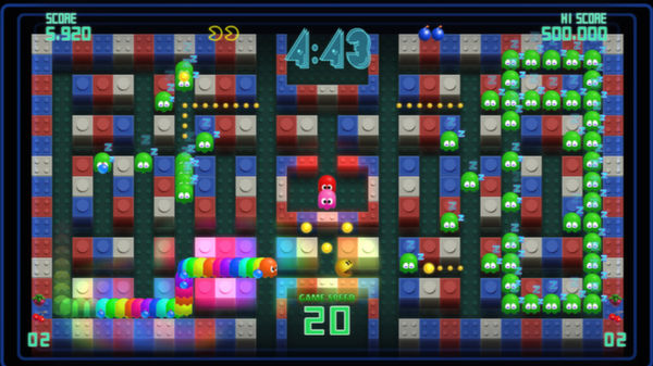 скриншот Pac-Man Championship Edition DX+: Big Eater Course 0