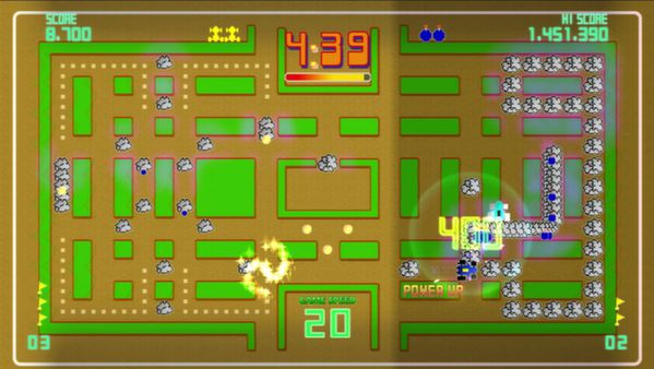 скриншот Pac-Man Championship Edition DX+: Rally-X Skin 0