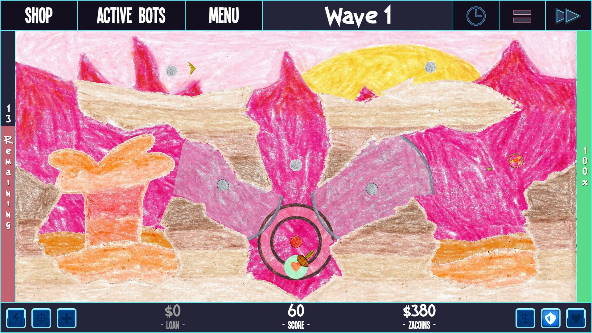 ZaciSa: Defense of the Crayon Dimension! #0