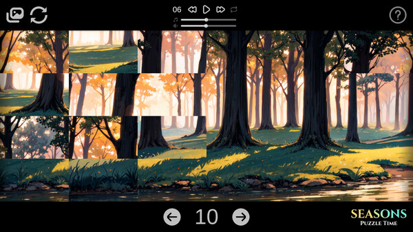 Puzzle Time: Seasons game for Linux 1
