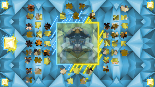 Скриншот из Poly Jigsaw: Primates
