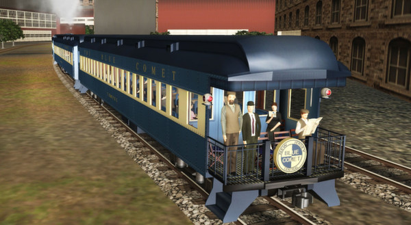 скриншот Trainz Simulator DLC: Blue Comet 1