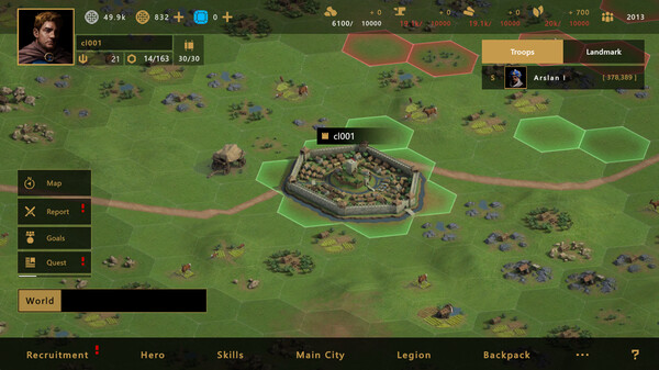Скриншот из The Sand Table War: Cruciata
