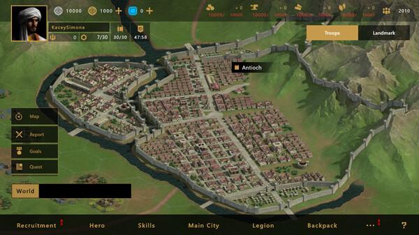 Скриншот из The Sand Table War: Cruciata