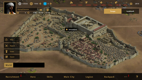 Скриншот из The Sand Table War: Cruciata