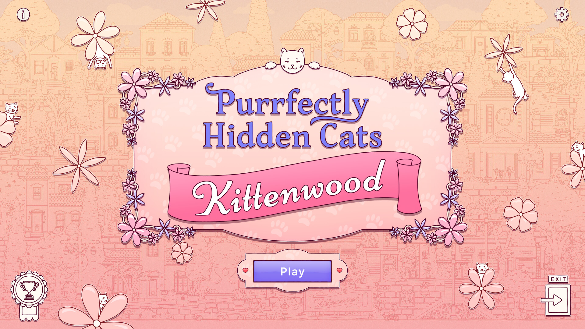 8. 《Purrfectly Hidden Cats - Kittenwood》— 超值貓咪三件套