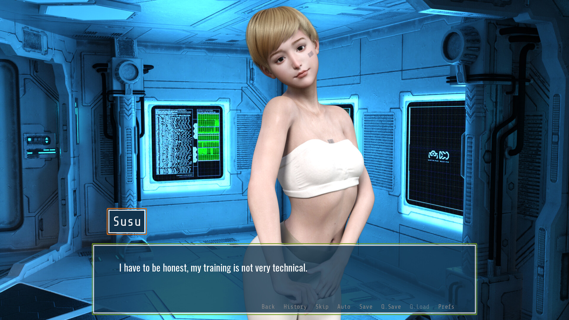 Sapphic Space screenshot 1
