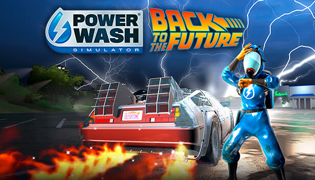 PowerWash Simulator Back to the Future Special Pack DLC Lets You