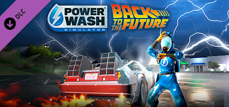 Back to the Future cruises into PowerWash Simulator next month