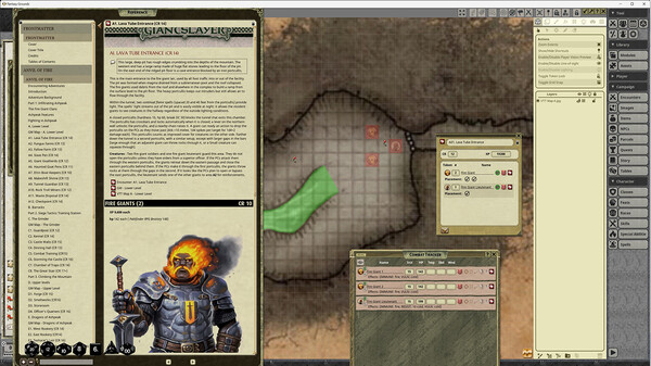 Fantasy Grounds - Pathfinder RPG - Giantslayer AP 5: Anvil of Fire for steam Fantasy Grounds - Pathfinder RPG - Giantslayer AP 5: Anvil of Fire for steam