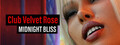 Club Velvet Rose: Midnight Bliss logo