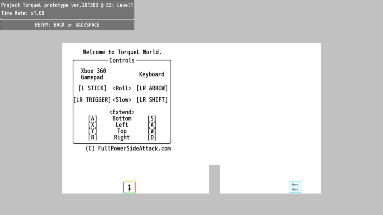 TorqueL prototype Featured Screenshot #1